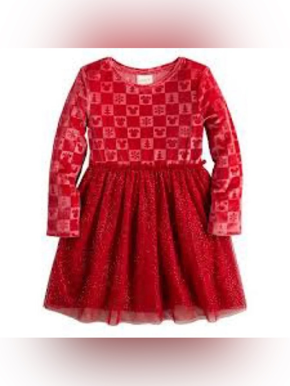 Like New Disney Minnie Baby Girls Velour Tutu Dress 24 Months, Great Condition!!
